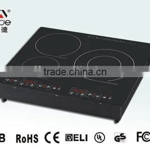 Touch Control Digital Display 7200w 3 Burner Induction Cooker thumbnail-1