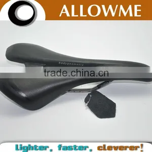 Hand Made Bodygeometry Imitation & Real Original MTB Leather Road Bicycle Saddle thumbnail-1