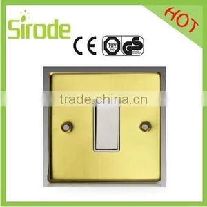 Mechanism Life Time 40000 Time Metal Panel13A British Wall Switch and Socket thumbnail-3