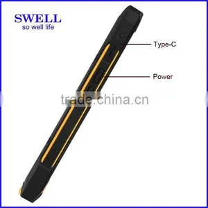 RS232 12pin Usb UART Slim Rugged Mobile Phone IP68 Android 5.1 V14G Smartphone thumbnail-4