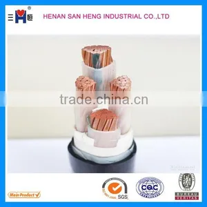 4 Core Copper Conductor PVC Insulated Steel Wire Armoured 95mm Power Cable thumbnail-4