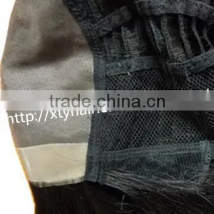 China Qingdao Wholesale Cheap Human Hair Wig Express Virgin Hair Wigs Fake Hair Natural Wig Real Hair thumbnail-1
