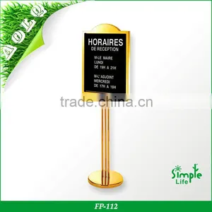 Mobile Metal Signpost For Lobby thumbnail-2
