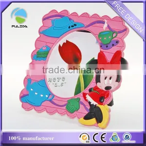 Custom Cartoon Show Pictures Rubber Plastic Kids Desk Photo Frame thumbnail-1