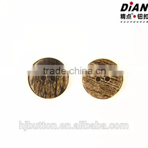 New Horn Skin Button With Skin New Arrival Black Horn Buttons Manufacturer Guangzhou Button Factory thumbnail-1