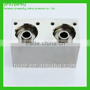 High Quality Cnc Maching Brass Valve Block Plated Chrome Nickel thumbnail-1