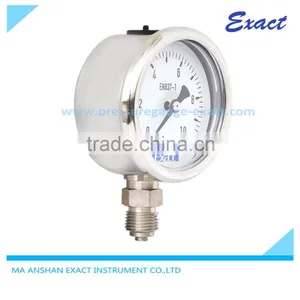 High Quality All SS Oil Filled Manometer EN837-1 thumbnail-1