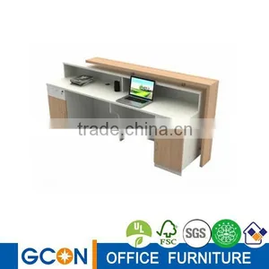 Modern Public Office Hotel Salon Two Person Reception Desk thumbnail-1