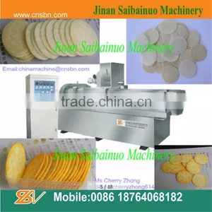 Industrial Stainless Steel Crunch Rice Bites Production Extruder thumbnail-1
