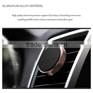 Veister Universal Portable China Wholesale Strong Reliable Magnet Car Vent Mobile Phone Holder Compatible With All Phones thumbnail-1