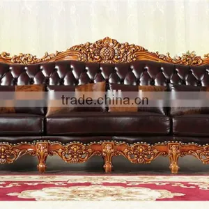 Furniture Dubai Sofa Set Adjustable Headrest Sofa Set Royal Style Furniture thumbnail-5