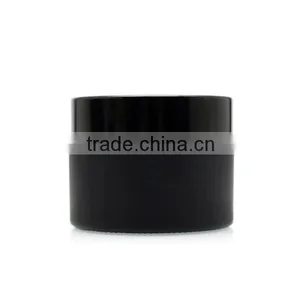 Factory Price 50g Painted Black Glass Jar thumbnail-2