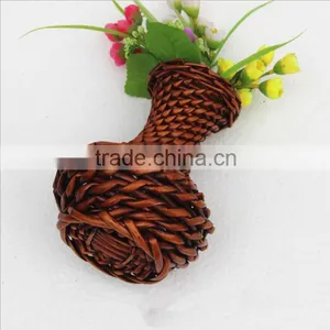 Beautiful Wicker Flower Basket for Home Decoration thumbnail-3