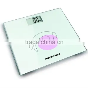 BG-198 Digital Personal Scale With 6MM Tempered Glass Surface,Easy to Clean thumbnail-2