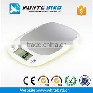 Slim Stainless Steel Platform Electronic Digital Kitchen Scale Quality Choice thumbnail-3