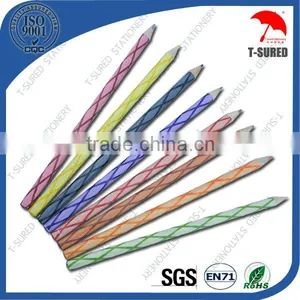 8 Pcs Round Shape HB Color Pencil With Dip Top thumbnail-1