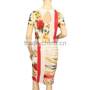2015 Newest Design Women Suit Printed Elegant ol Ladies Suit thumbnail-4