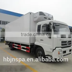 DONGFNEG Tianjin 10tons 30CBM Refrigerator Van Truck for Sale thumbnail-1