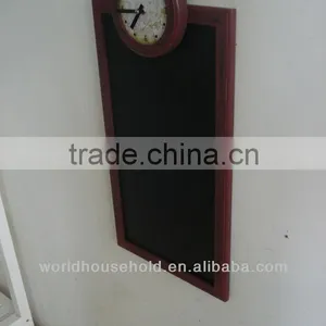 Chalk Board With Clock thumbnail-3