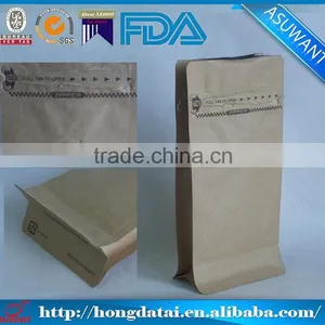 Custom Kraft Paper Bag Packaging Bag With Zipper thumbnail-1