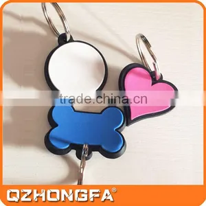 Wholesale Cheap Custom Shape Silicone Blank Dog Tag thumbnail-3
