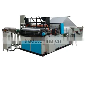 XY-TQ-A-F Full Automatic Rewinding and Cuting Toilet Paper Production Line thumbnail-1