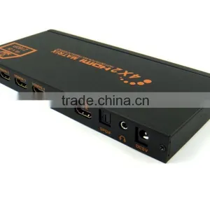 Matrix Switcher HDMI1.4 4kx2k Support With RC IR Control thumbnail-1
