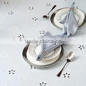 New Pattern Table Linen-Lace Vinyl Tablecloth thumbnail-1