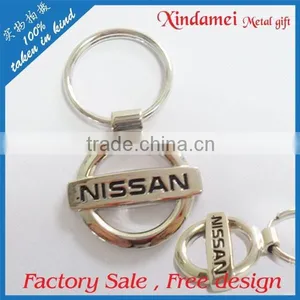 Custom Car Logo Metal Key Chain thumbnail-1