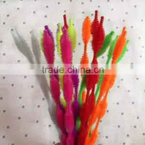 Factory Supply DIY Crafts 1.2*30cm Colorful Bump Pipe Cleaners, Chenille Stems Toys for Kids thumbnail-5