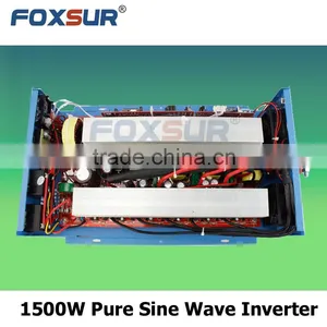 High Efficiency Pure Sine Wave Inverter 1500W 12V DC to 110V AC, DC to AC Solar Power Inverter Industrial Inverter thumbnail-1
