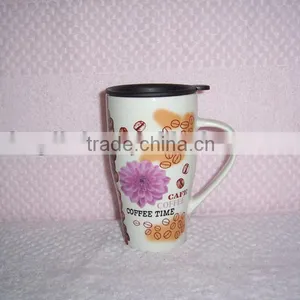 19oz Custom Printed Ceramic Travel Mugs thumbnail-1