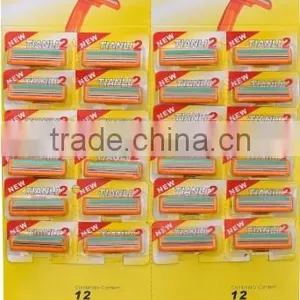 Twin Blades Stainless Steel Shaving Razor thumbnail-4