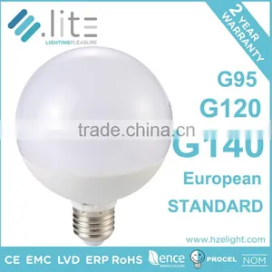 Led Light Source Led Globe Bulb G95 18W Plastic Lamp Body 1800lumen 200 Degree Replace 120W With CE RoHS E27 E26 B22 Base thumbnail-3