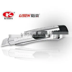 Heavy Duty Aluminium Alloy 6 Pcs Auto Loading Blade Utility Cutter thumbnail-1