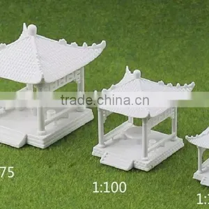 Scale Model Buidlingsin Articial Crafits Park Model Quality Choice thumbnail-2