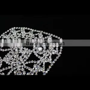 2015 Flower Crystal Rhinestone Appliques Wholesale thumbnail-3