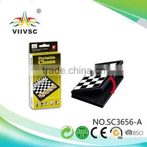 New Style Top Quality Plastic Chess Checkers Set thumbnail-1