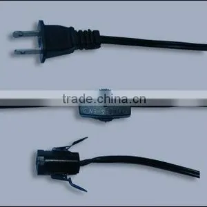 North American Salt Lamp Power Cord With Switch thumbnail-1