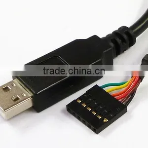 FTDI (Genuine) Chipset +3.3V Black USB to TTL Serial Cable thumbnail-3