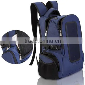 Durable Solar Panel Laptop Backpack thumbnail-3