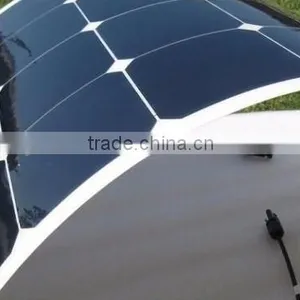 100W Flexible Solar Panel for Golf Car, RV and Roof Installation thumbnail-2