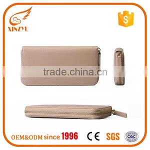 100% Genuine Leather Multifunctional Purse Long Wallet Large Capacity Women's Wallets thumbnail-4