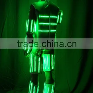RGB LED Light up Robot Costumes thumbnail-3