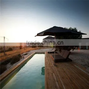 Wood Plastic Composite Fence Panel Crack-resistant Best Quality Wood Grain Wooden Decking thumbnail-1