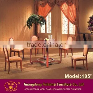 412 Lobby Chair Restaurant Wooden Royal Design Modern Dining Set thumbnail-5