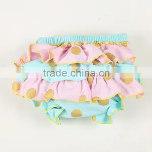 2016 Design for Kids Wholesale Ruffles Baby Cotton Bloomers thumbnail-1