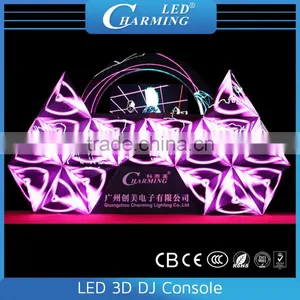 RGB Color Changing 3d Led dj Console Disco Light thumbnail-1