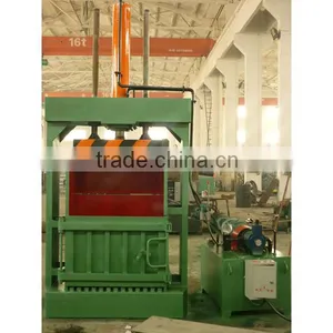 Vertical Waste Paper Scrap Bottle Cardboard Baler Machine for Sale thumbnail-4