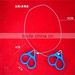 Emergency Survival Gear Outdoor Plastic Steel Wire Saw Ring Scroll Travel Camping Hiking Hunting Climbing Survival Tool thumbnail-5
